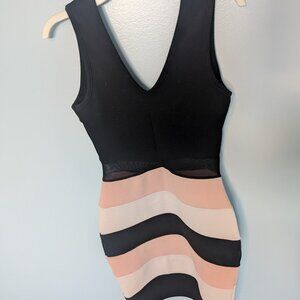 Windsor Bodycon Peep dress